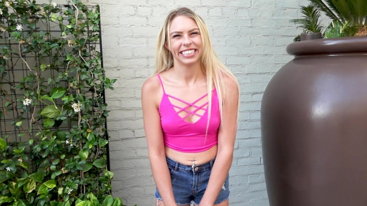 Zoe Clark's Brand New Pink Pussy Gets Used In Bang Debut