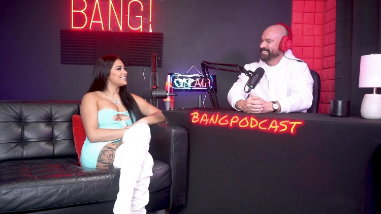 Busty Cuban Serena Santos Gets A Creampie On The Bang! Podcast