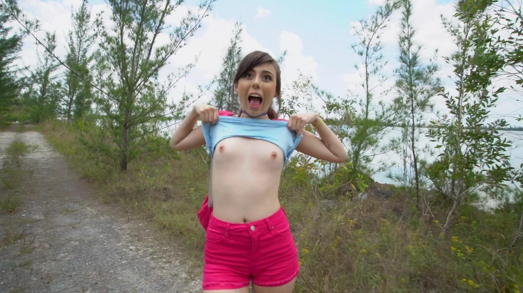 Becca Pierce likes to get lost on hikes and suck cock