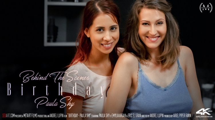 Behind The Scenes: Birthday - Paula Shy and Emylia Argan