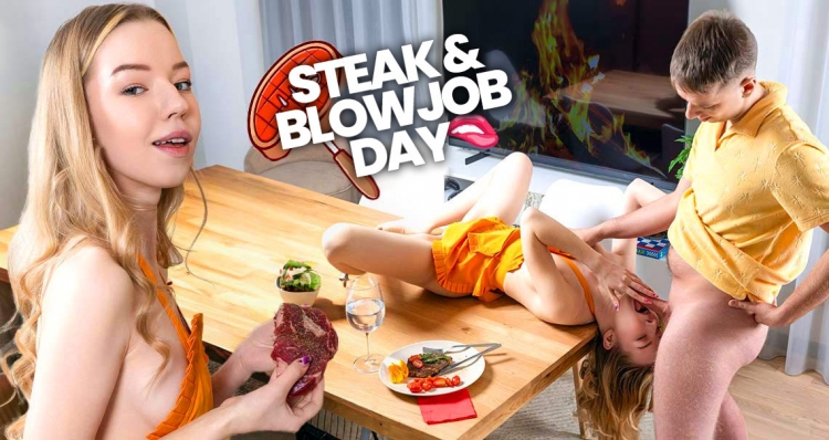 Steak & Blowjob day