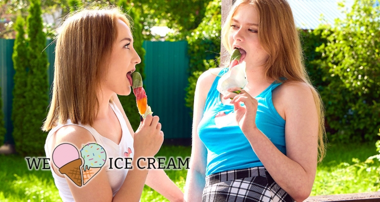 Wanna lick your ice cream