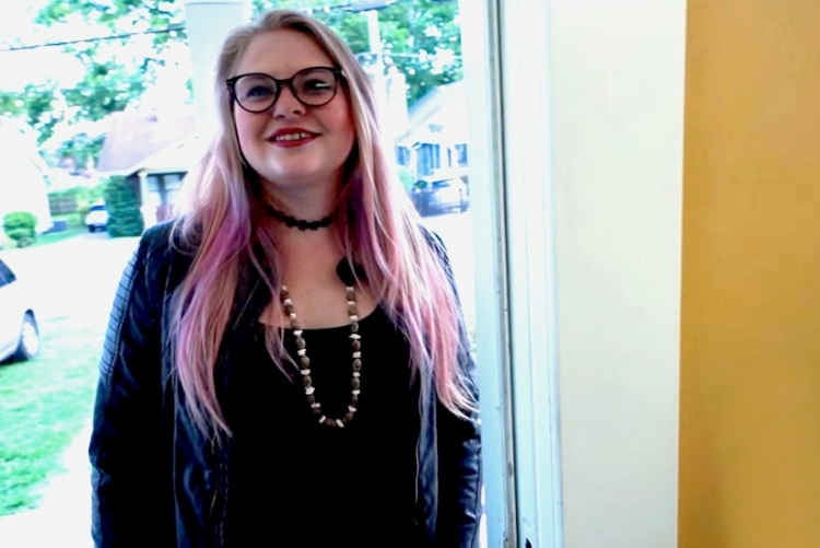 Wynona - Librarian Looking Babe Gets Mad