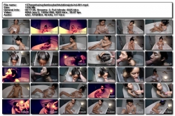 Hair-Up Femboy Bubble Bath Blowjob