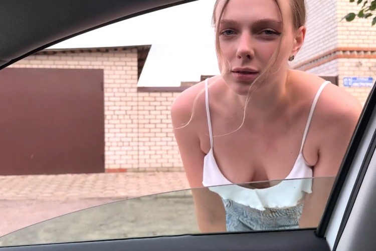 Dont Have The Cash To Pay For A Taxi Then Take Off Your Pants Right On The Track And Let Him Fuck