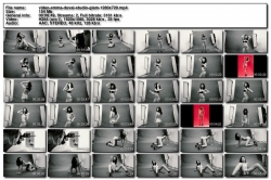 Backstage video during Emma Duval glamour photoshoot