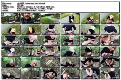 Naughty fuck date for Harleen van Hynten in a public park