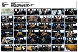 Working hard on a big cock