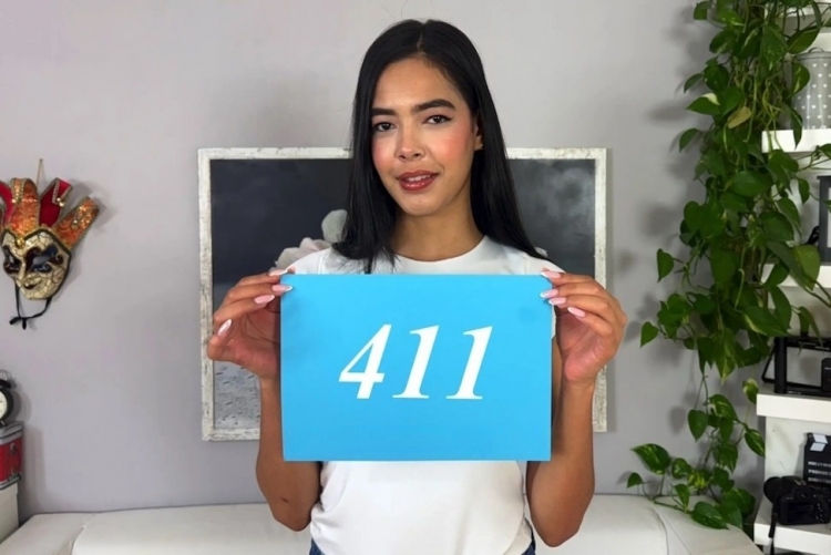 Sexy Latin Brunette Tries Her Luck With A Horny Cameraman