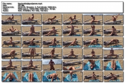 Streching on the Beach Marianelly, Sicily