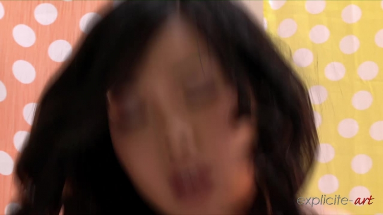 A cute young Asian babe fucked in the ass in studio in video