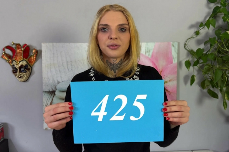 Sexy Blonde With Number 425 Gets Fucked Hard