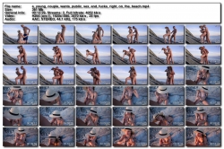 A Young Couple Wants Public Sex And Fucks Right On The Beach