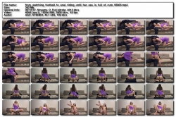 From Watching Football To Anal Riding Until Her Ass Is Full Of Cum